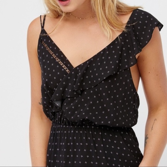 Free People Ruffle Romper Jumper Intimately - Picture 3 of 7
